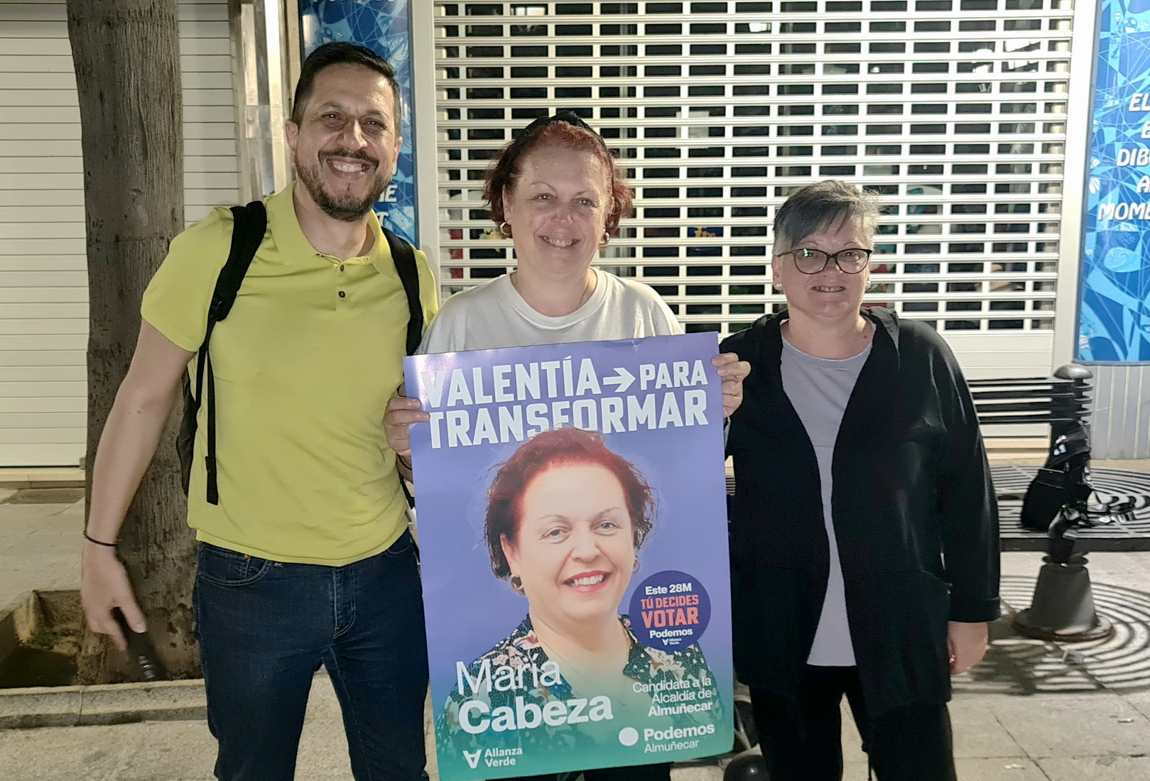 Mayka Ortega se presenta por Podemos Alianza Verde, con “valentía para transformar” Almuñécar y La Herradura
